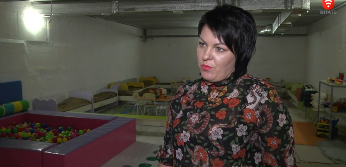 У Вінниці показали як облаштували укриття в одному з дитячих садочків