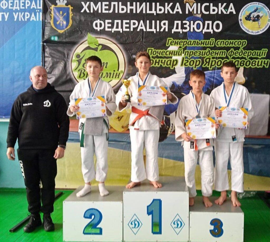 Вінницькі дзюдоїсти здобули на змаганнях «золото», два «срібла» та чотири «бронзи»