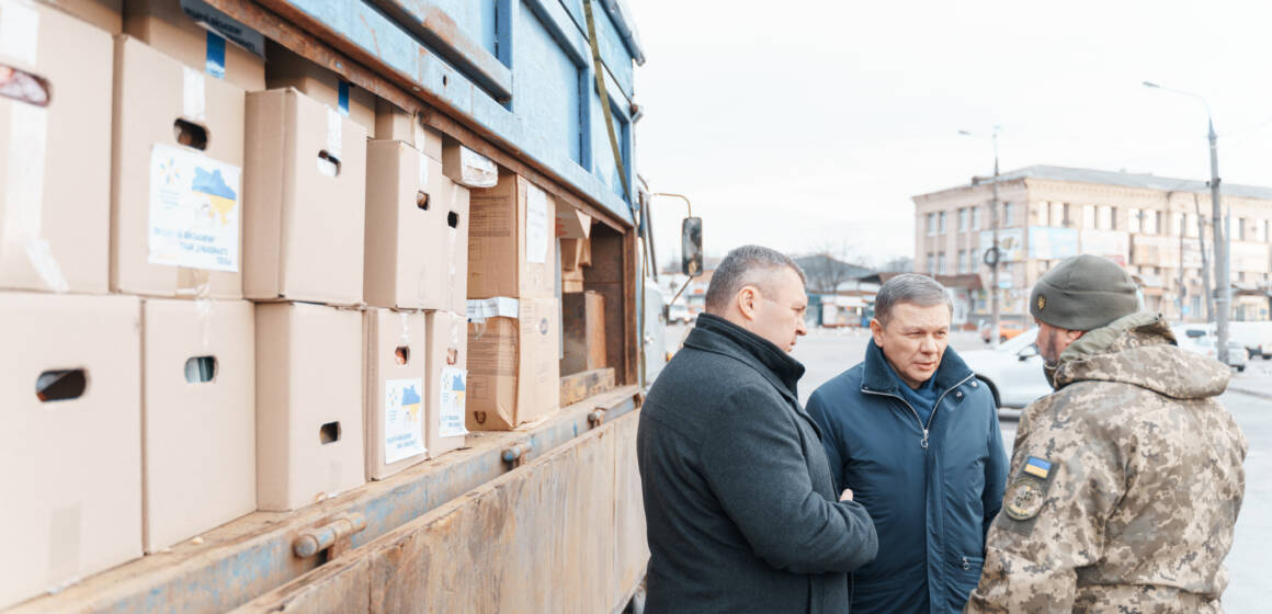 Сергій Моргунов: На передову до вінницьких військових відправили буржуйки, автівки, дрони та смаколики