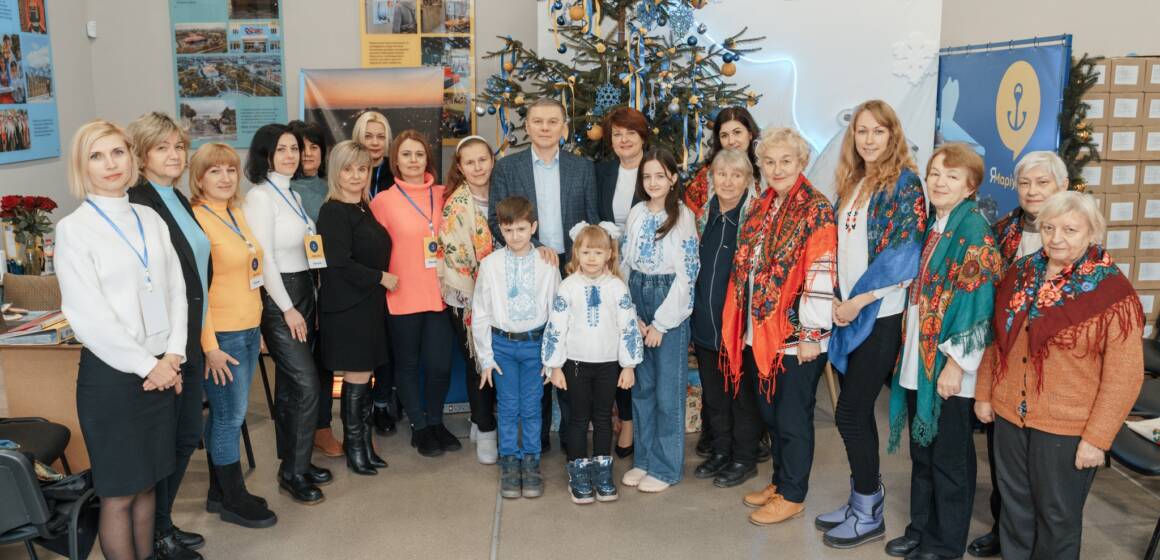 Сергій Моргунов завітав на різдвяну зустріч в центр “ЯМаріуполь”