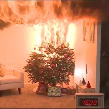 Вінничанам нагадали правила пожежної безпеки під час Новорічних та Різдвяних свят