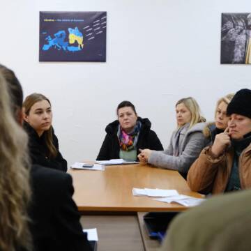 У Вінниці представники Координаційного штабу з питань поводження з військовополоненими провели зустріч із рідними Захисників