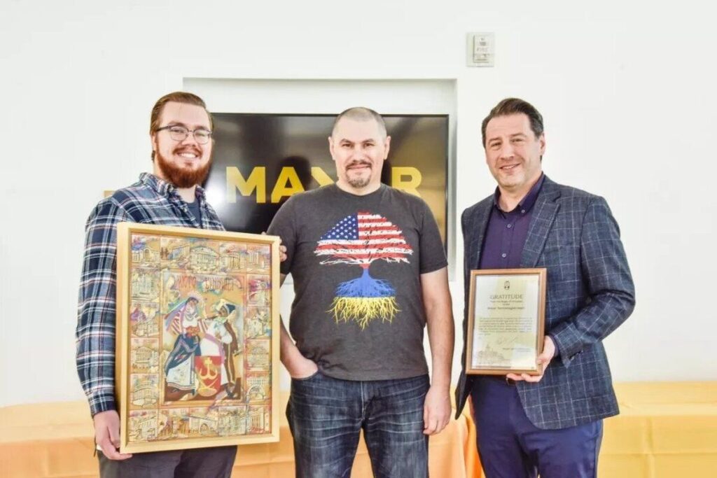 Міський голова Вінниці передав подяку для аерокосмічної компанії Maxar за допомогу в боротьбі з росією