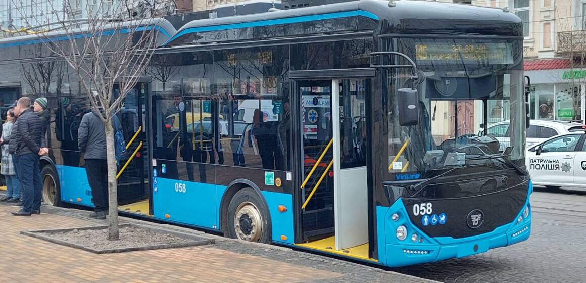 У  Вінниці запустили два нових тролейбусних маршрути