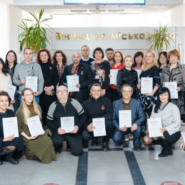 У Вінниці нагородили психологів-волонтерів