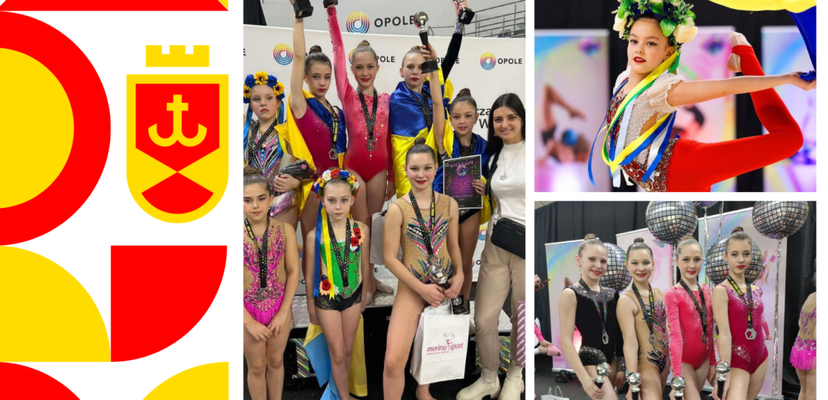 Золото срібло та бронзу: вибороли юні вінничанки на турнірі з художньої гімнастики