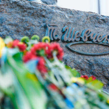 У Вінниці поклали квіти до пам’ятника Тараса Шевченка