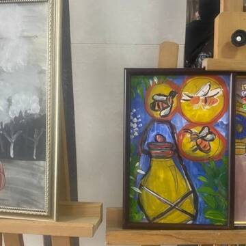 У Вінниці відкрилася виставка 11-річного художника