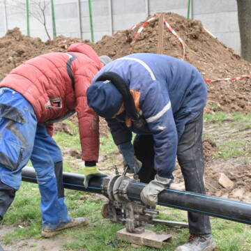 На одній із вулиць Вінниці розпочали роботи із заміни зовнішніх мереж