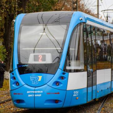 У Вінниці відновили роботу трамвая №2