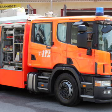 Рятувальники Вінниці у подарунок від міста-побратима Карлсруе отримали пожежну машину