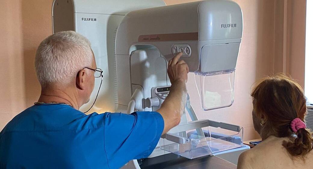 У Вінниці проводять обстеження на новому мамографі