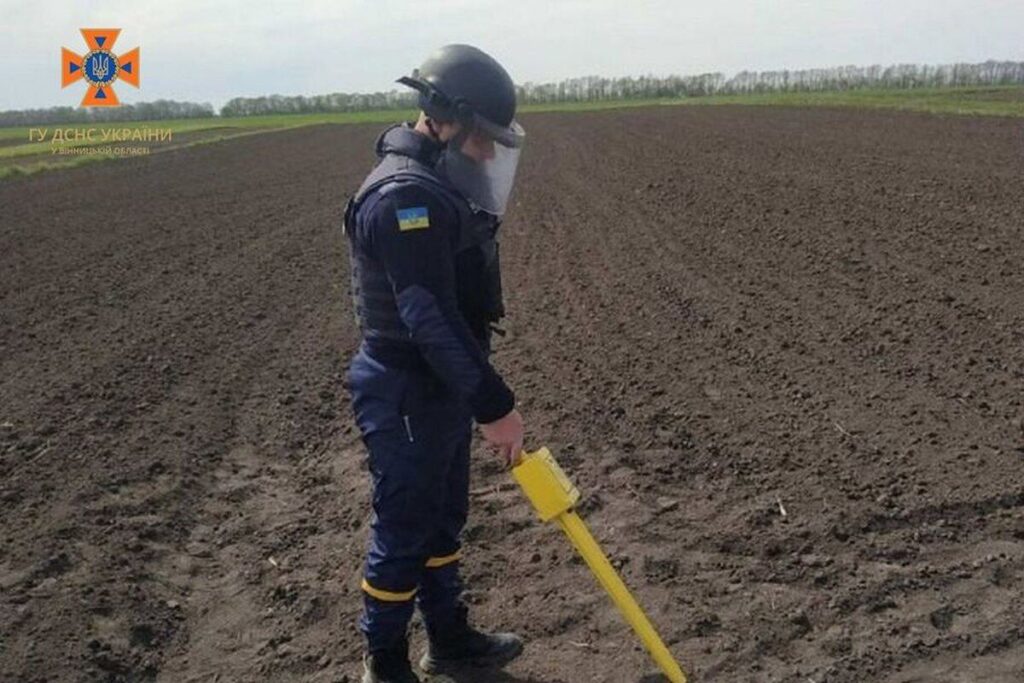 На Вінниччині піротехніки знищили два артснаряди