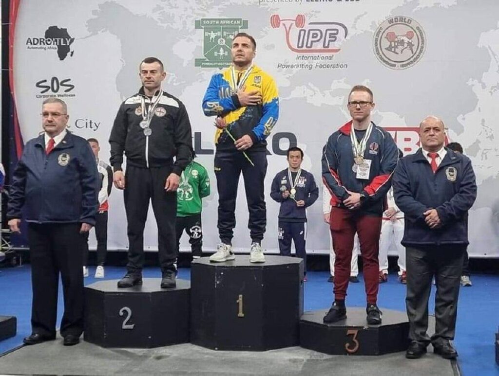 Вінничанин здобув перемогу на чемпіонаті світу з класичного жиму лежачи