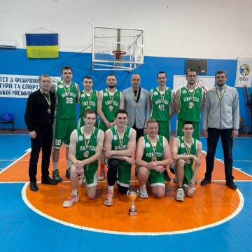 «Вінницькі зубри» здобули «бронзу» на Чемпіонаті України з баскетболу