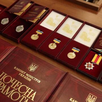 Вінничанам вручили державні нагороди та ордени від Президента України