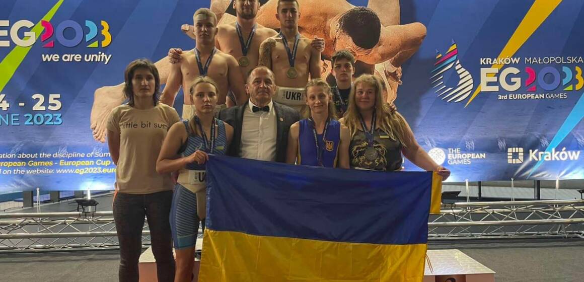 Вінничани повернулись з золотими, срібними та бронзовими медалями з Кубка Європи з сумо