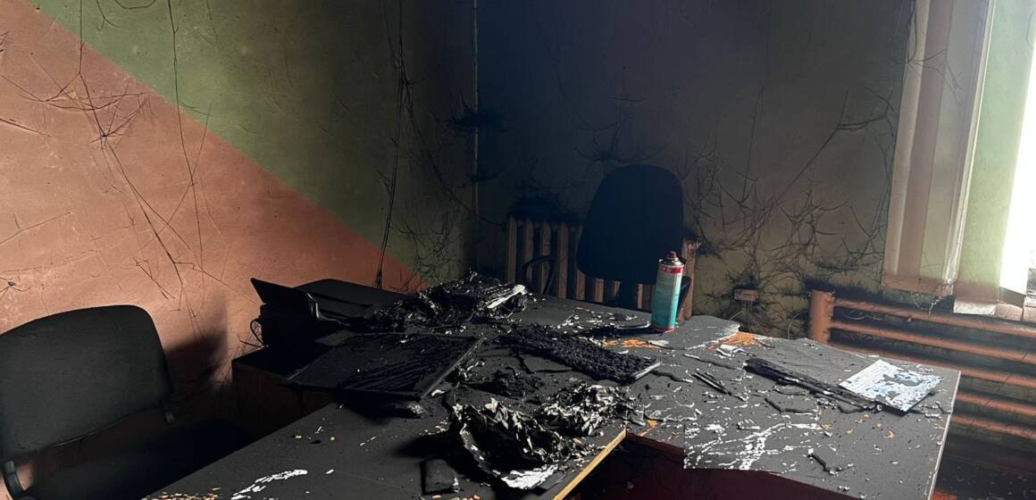 На Вінниччині двоє учнів підпалили кабінет директора школи