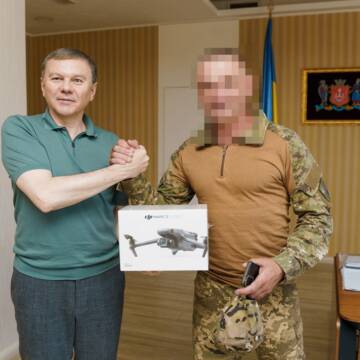 «Ще один Mavic для наших військових», – Сергій Моргунов про передачу коптера захисникам