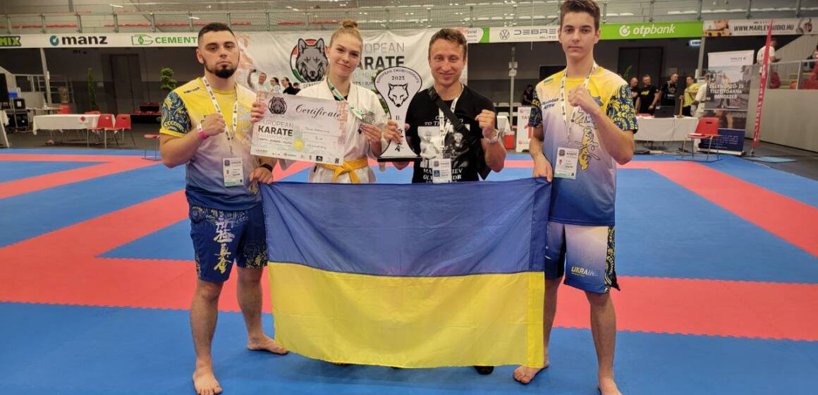 Вінничанка  привезла «срібло» з чемпіонату Європи з кіокушинкай карате