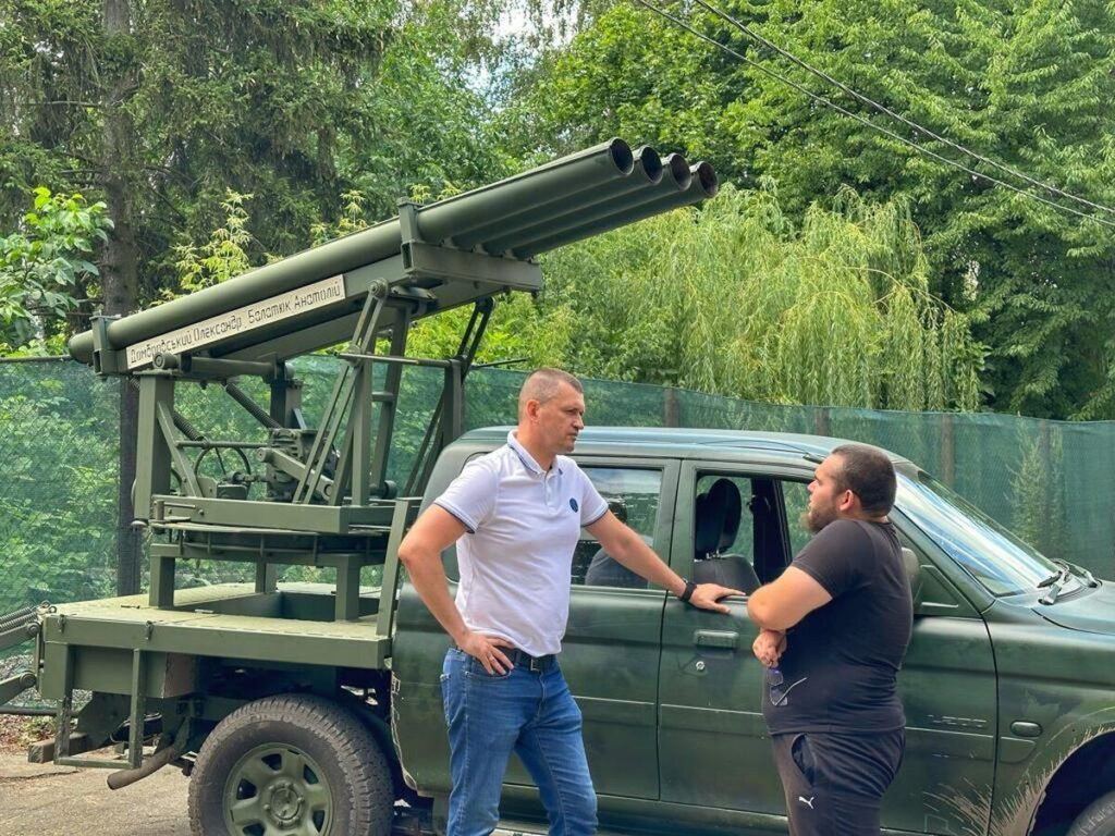 З Вінниці на фронт відправили унікальний “міні-град”