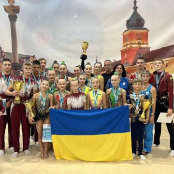 Вінничани здобули 8 призових місць на Міжнародному турнірі зі спортивної акробатики