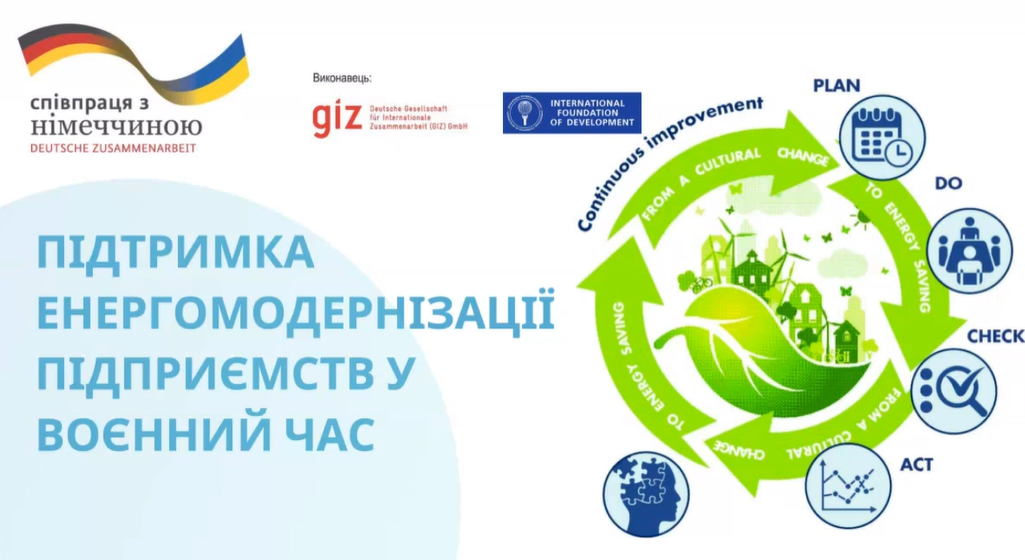 Вінницька область прагне отримати донорську підтримку на енергомодернізацію підприємств у воєнний час