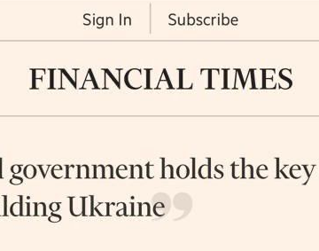 “Місцеве самоврядування – ключ до відновлення України” – Financial Times