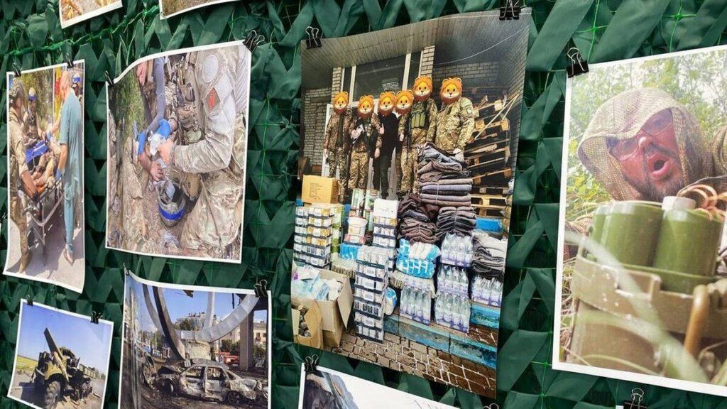 У Вінниці відбулася презентація книги та фотовиставки, присвячених темі війни