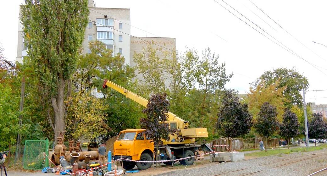 У Вінниці частково оновили магістральний водогін