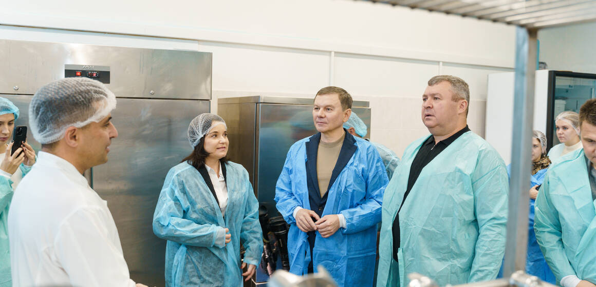 Сергій Моргунов побував на виробництві крафтових солодощів та сиру