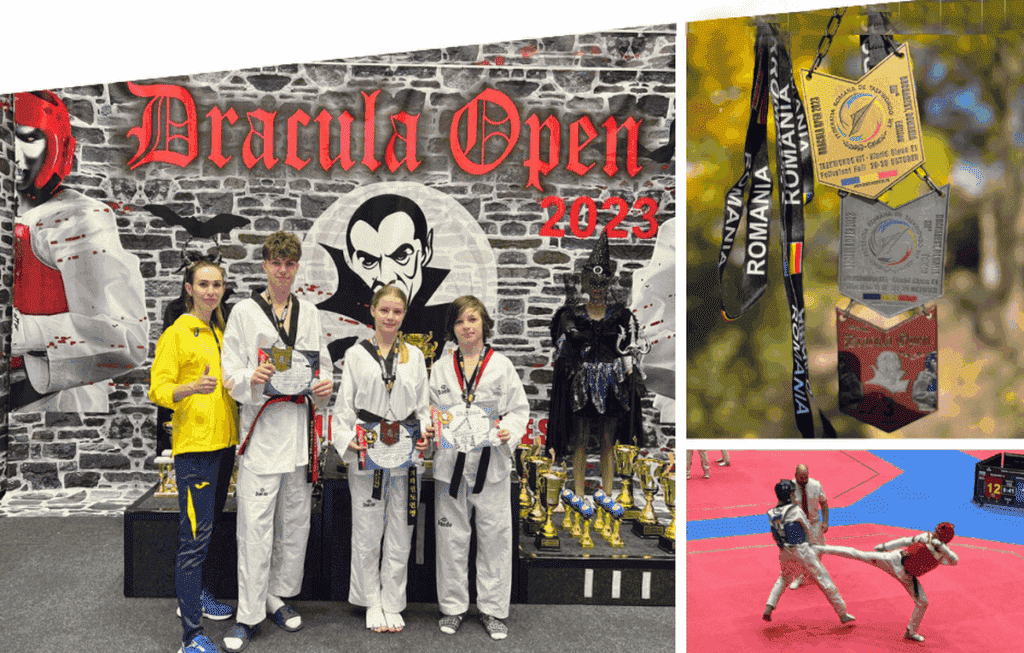 Тхеквондисти з Вінниці вибороли три медалі на турнірі «Romania Open»