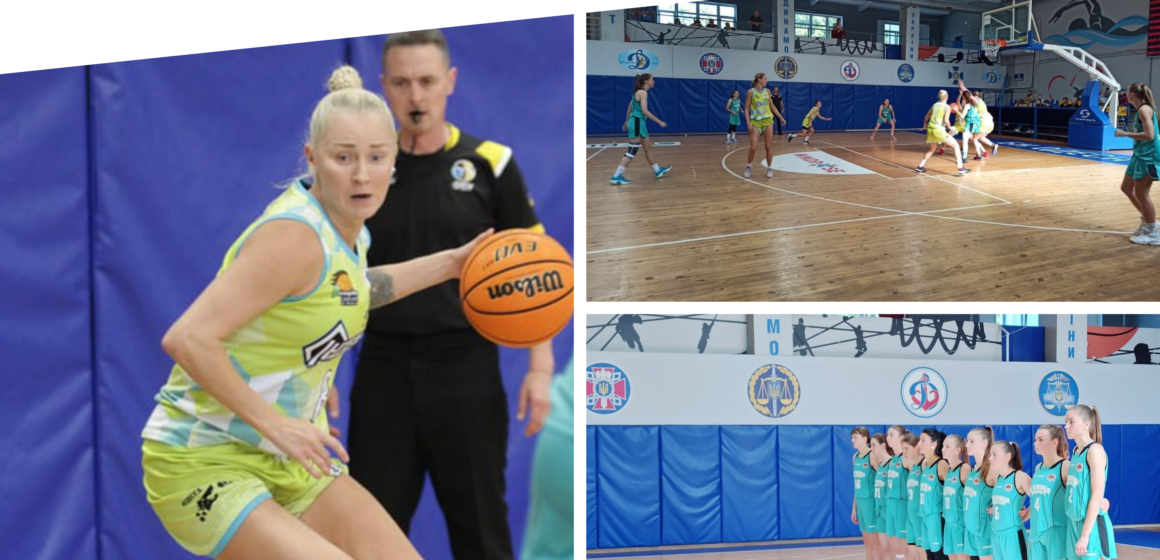 Вінницька жіноча команда зіграла перший тур на виїзді в сезоні 2023-2024 рр. Суперліги з баскетболу