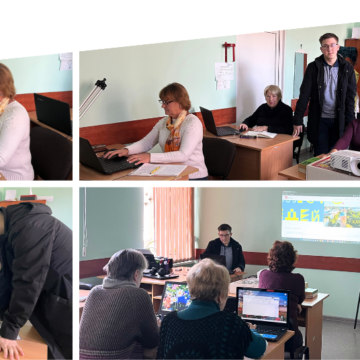 У Вінницькому Терцентрі старші громадяни освоюють навички комп’ютера та мобільних пристроїв