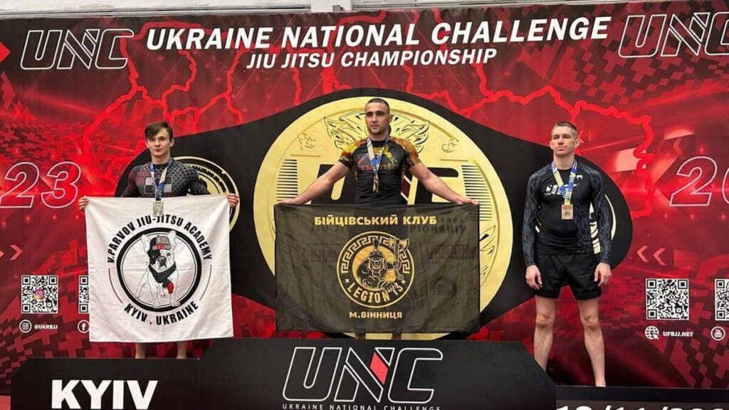 Нацгвардієць з Вінниччини виборов золото на чемпіонаті України з джиу-джитсу