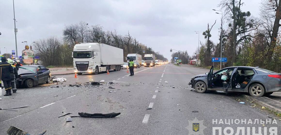 На Вінниччині в автокатастрофі загинула людина та троє травмовані