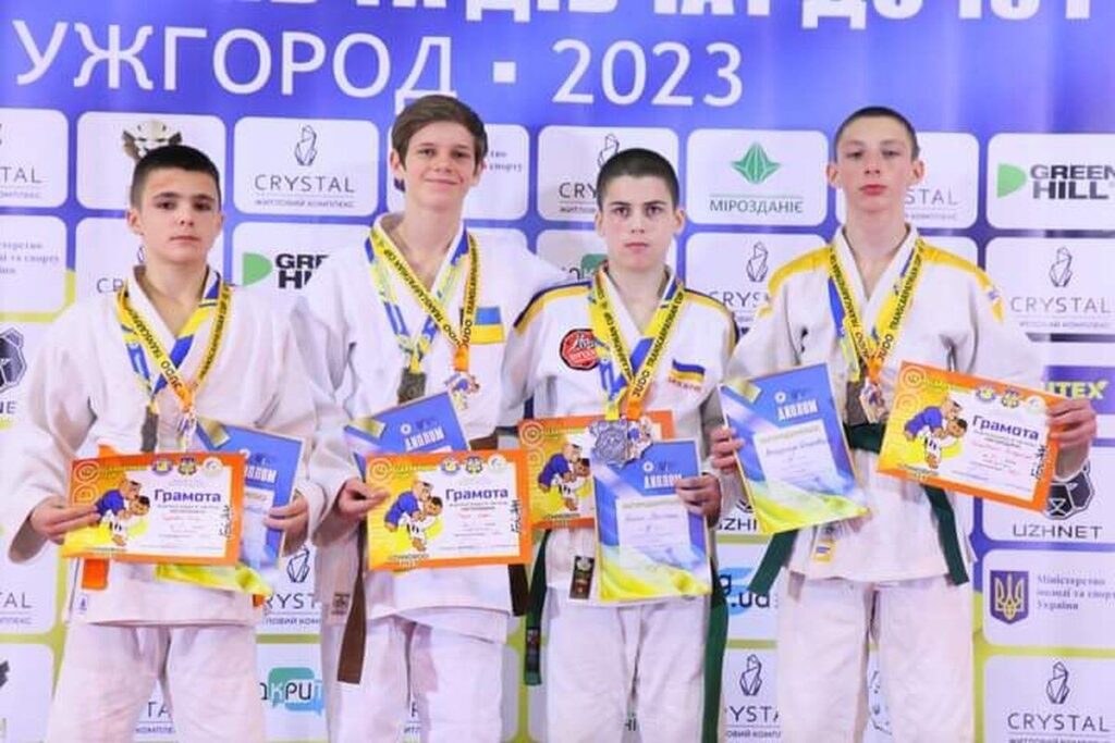 Юні вінничани стали бронзовими призерами чемпіонату України з дзюдо
