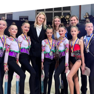 На чемпіонаті України з художньої гімнастики вінничани здобули золоту, срібну та дві бронзові нагороди