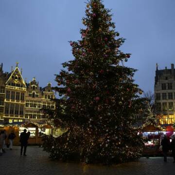 У Бельгії на площі впала різдвяна ялинка: одна людина загинула