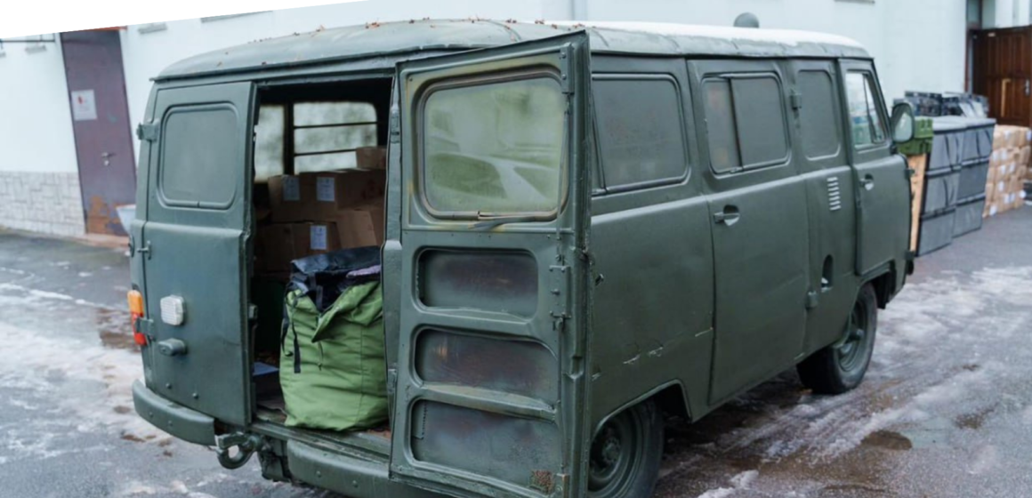 “Муніципальна варта” у Вінниці спільно з благодійниками передала на передову новий транспортний засіб