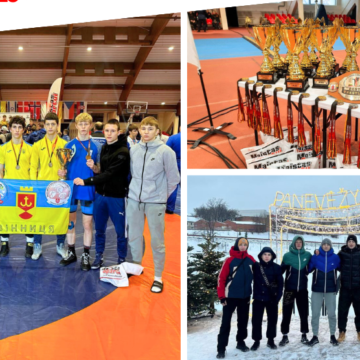 Вінницькі борці вражають: золото та бронза на міжнародному турнірі «Panevezys Open 2023»