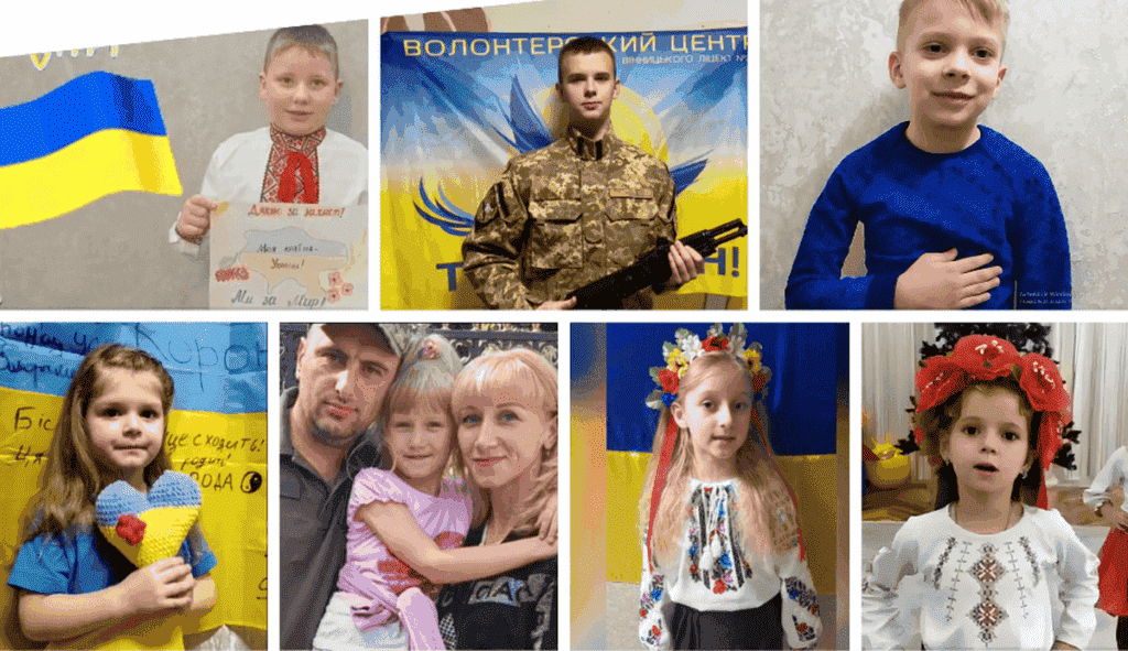 До Дня Збройних сил України заклади освіти Вінницької громади долучись до загальноміського флешмобу «Дякуємо ЗСУ!»