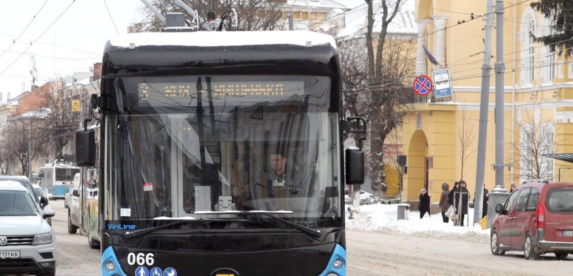 Додаткові 2 інклюзивні та енергоощадні тролейбуси «VinLine» розпочали обслуговування маршрутів у Вінниці