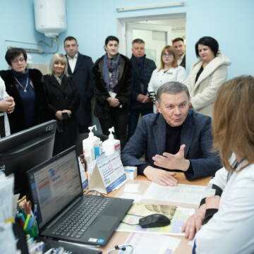 Сергій Моргунов відвідав амбулаторію у селі Писарівка
