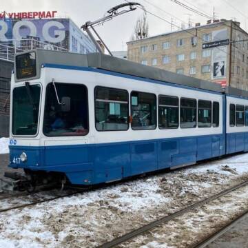 Ще 2 трамваї «Tram2000» виїхали на маршрути міста