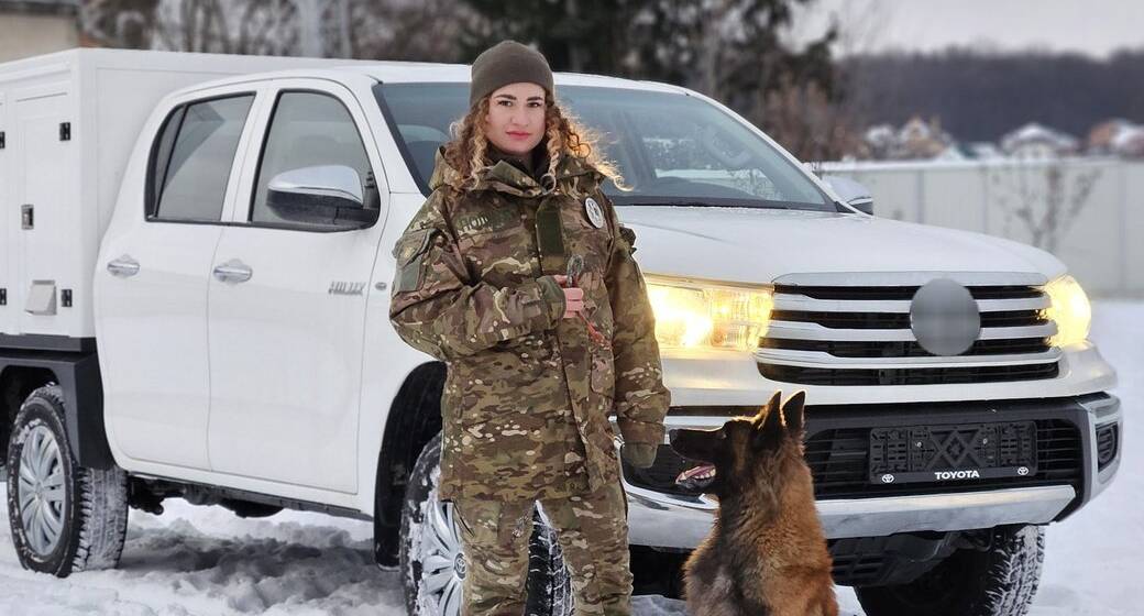 У поліцейських Вінниччини з’явився спецавтомобіль для перевезення службових собак