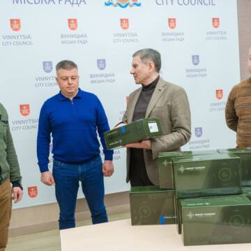 Сергій Моргуновпередав партію тепловізорів військовослужбовцям