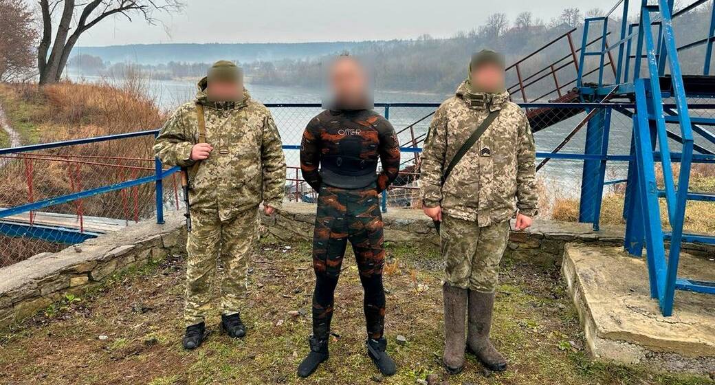 На Вінниччині прикордонники затримали трьох чоловіків