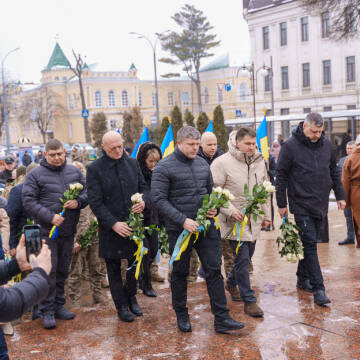 У Вінниці вшанували пам’ять Героїв Небесної Сотні