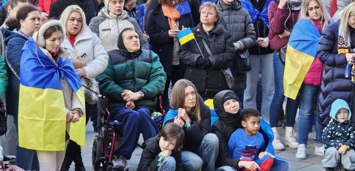 У містах-побратимах Вінниці Мюнстері та Карлсруе відбулись заходи солідарності з Україною